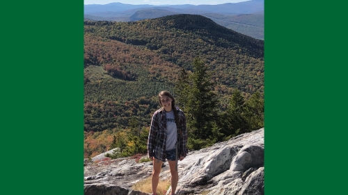Elizabeth-Lauren Stevenson hiking