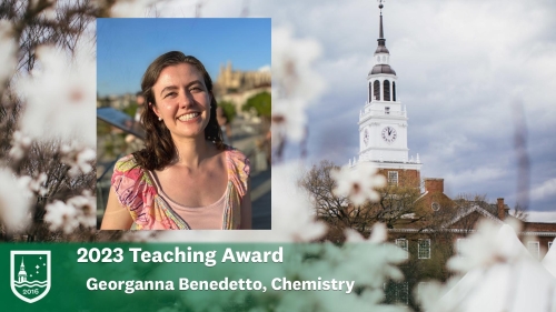Georganna benedetto teaching award recipient 2023