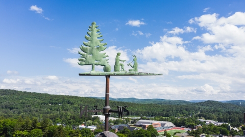 The 600-pound weather vane, the design for which is nearly a century old, has design elements that are offensive to many, and it will be replaced.