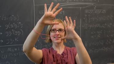 Allison Henrich, graduate student in Mathematics