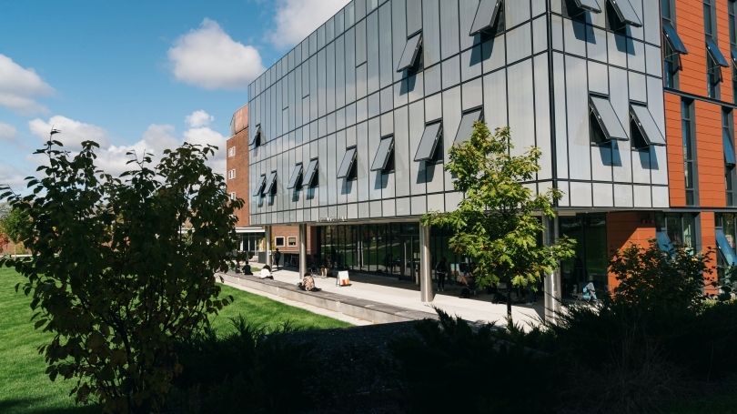 Exterior photo of Anonymous Hall.