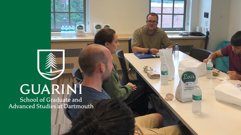 Chris Junk Chemistry alum visits to discuss his career after academia with current grads
