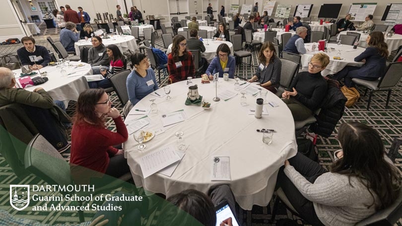 Round table discussions at the research day 