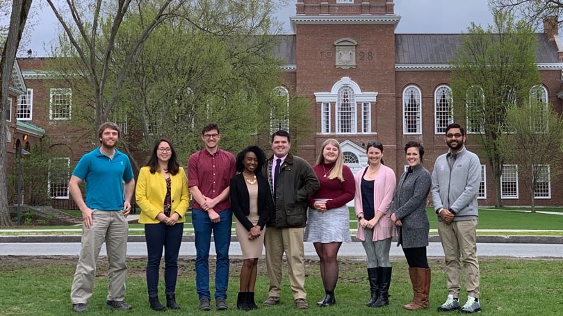GSC Executive Officers on the Baker Library Lawn