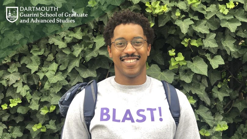 Jhamar Youngblood, MALS '20, founder of innovative app, Blast!