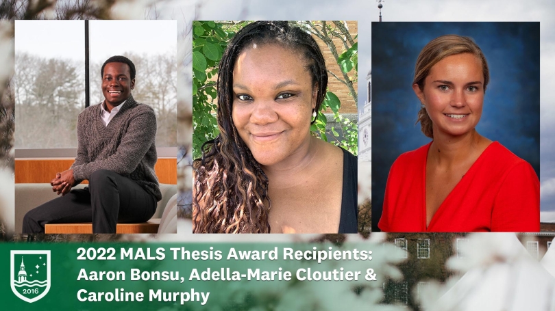 MALS Byam Shaw-Brownstone Thesis Award Recipients