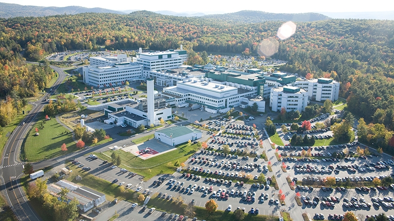 Geisel School of Medicine aerial shot