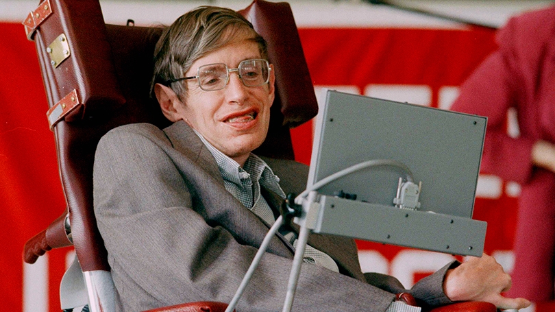 Theoretical physicist Stephen Hawking